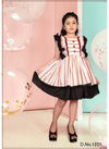 Pink Arya Khadi Cotton Stylish Designer Kids Wear Z-1201